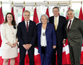 Le projet Ajuinnata,  pour l’accès à des services en santé mentale dans le nord, a été officiellement lancé le 29 mai 2026 par Mary Simon et  soutenu par la Fondation Rideau Hall et le gouvernement fédéral. &mdash; Courtoisie Rideau Hall Foundation-Justin Tang