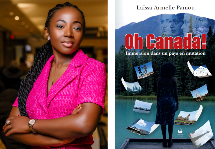 Journaliste, réalisatrice et auteure, Laïssa Armelle Pamou dit avoir voulu comprendre le Canada au-delà des discours officiels, en donnant une place centrale aux récits humains.  &mdash; (Courtoisie)