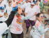 La toute première Colour Run a eu lieu l’année passée, en 2025, dans un nuage coloré.  &mdash; Courtoisie YK Colour Run