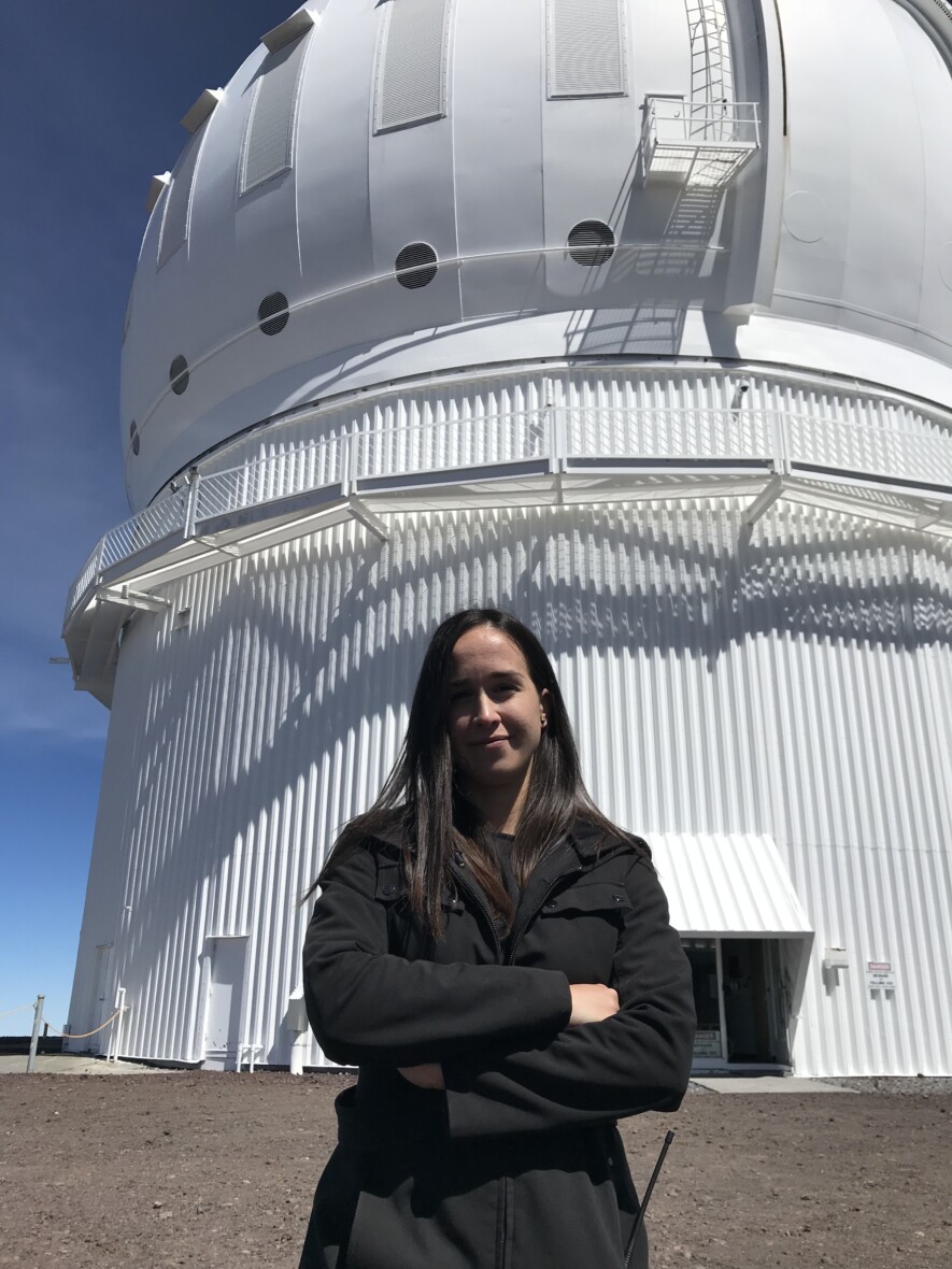 Laurie Rousseau-Nepton, astronome innue et professeure à l’Université de Toronto, sera à Fort Smith du 3 au 6 septembre pour participer au Dark Sky Festival.  &mdash; Courtoisie