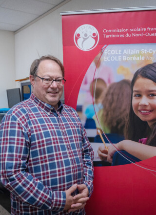 François Rouleau, directeur général de la Commission scolaire francophone des Territoires du Nord-Ouest, affirme que l’ampleur des départs d’élèves a surpris la CSFTNO. &mdash; Photo Cristiano Pereira