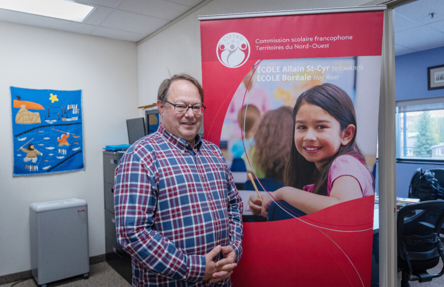 François Rouleau, directeur général de la Commission scolaire francophone des Territoires du Nord-Ouest, affirme que l’ampleur des départs d’élèves a surpris la CSFTNO. &mdash; Photo Cristiano Pereira