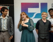 OscarMiffin et Courtney Dalton ont représenté les Territoires du Nord-Ouest cette année, à l’occasion du Forum des jeunes ambassadeurs francophones de Moncton.  &mdash; (Courtoisie)