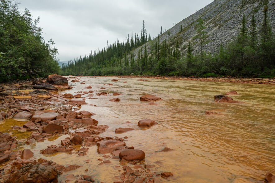 La fonte du pergélisol, due au réchauffement climatique, entraine une acidification des cours d’eau. &mdash; Photo Nelly Guidici