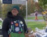 La maraichère urbaine France Benoît a assuré avoir passé un bel été et avoir eu une belle saison pour ses produits. &mdash; Aline Essombe