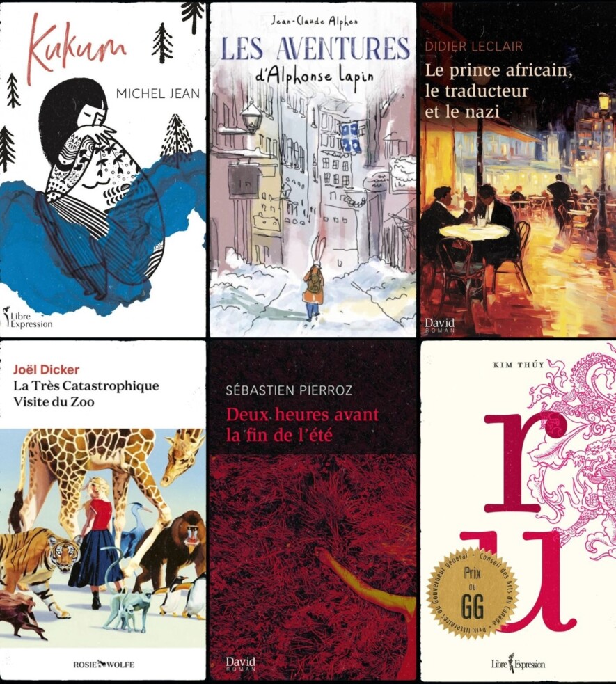 Les membres de l'équipe de Francopresse vous proposent quelques livres à glisser dans vos bagages cet été. Montage - Francopresse   