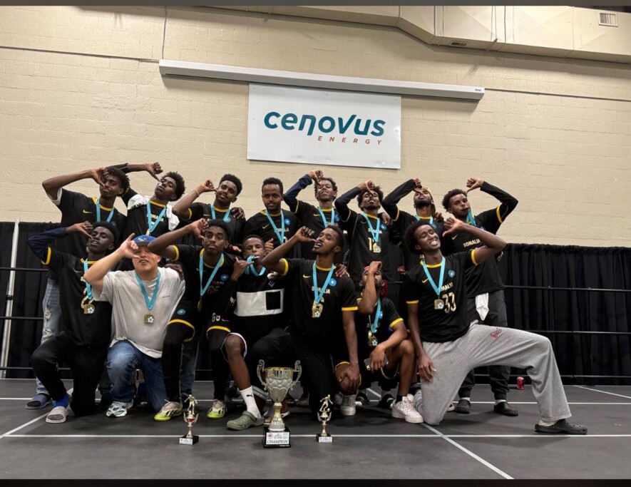 L’équipe somalienne est championne du tournoi de juillet. Photo : Berlone Nzinga  