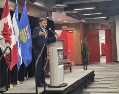 Paul St-Pierre Plamondon était de passage à Calgary les 11 et 12 septembre dernier. Photo : Gabrielle Audet-Michaud  