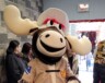 Le costume de la mascotte Brisebois a disparu lors du vol dont a été victime l’ACFA régionale de Calgary. Photo : Archives Le Franco - Arnaud Barbet   