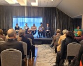 Une table ronde sur l’engagement au-delà des structures jeunesse a été présentée dans le cadre du Congrès annuel de la francophonie albertaine. Photo : Courtoisie  