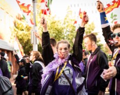 William Burton est d’avis que la FJCF forme bien des jeunes leadeurs francophones, à travers des initiatives comme les Jeux de la francophonie canadienne. Photo : FJCF  