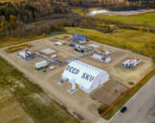 Deep Sky, une entreprise de Montréal, a amorcé ses activités officielles à Innisfail en novembre. Photo : Deep Sky  