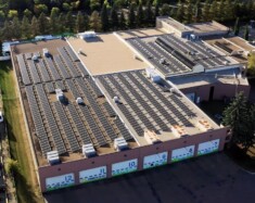 Saint-Albert a équipé trois de ses bâtiments avec des installations solaires. Photo : Courtoisie  