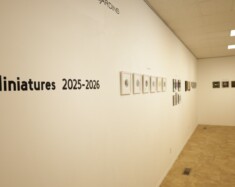 Les Miniatures resteront accrochées jusqu’au 24 janvier. Photo : Courtoisie  