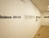 Les Miniatures resteront accrochées jusqu’au 24 janvier. Photo : Courtoisie  