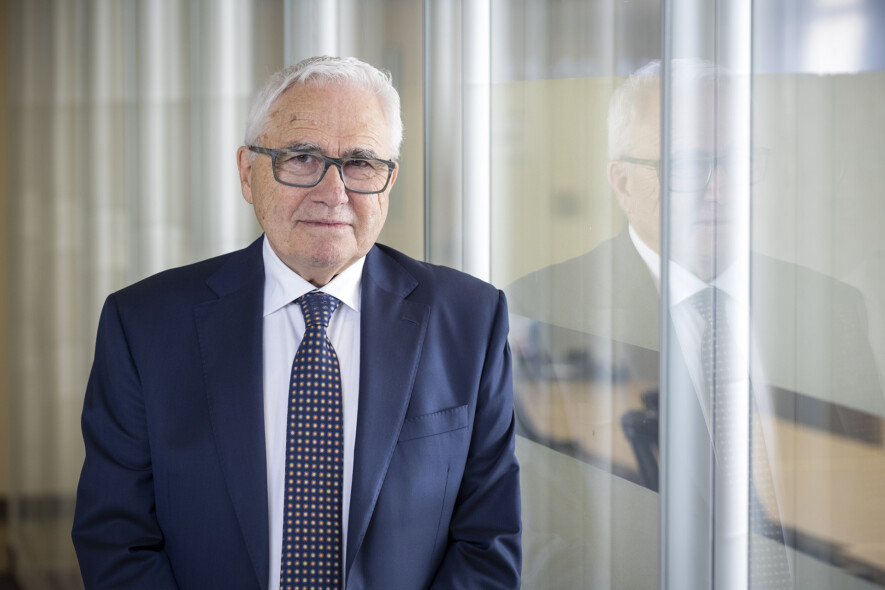 Raymond Théberge termine son mandat comme commissaire aux langues officielles du Canada à la fin janvier. Photo : Courtoisie  