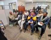 Quelque 70 personnes étaient présentes à la conférence de la FRAP. &mdash; Crédit : Florentine Tchokote