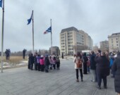 Lever du drapeau &mdash; Crédits: Thomas Hiahiani