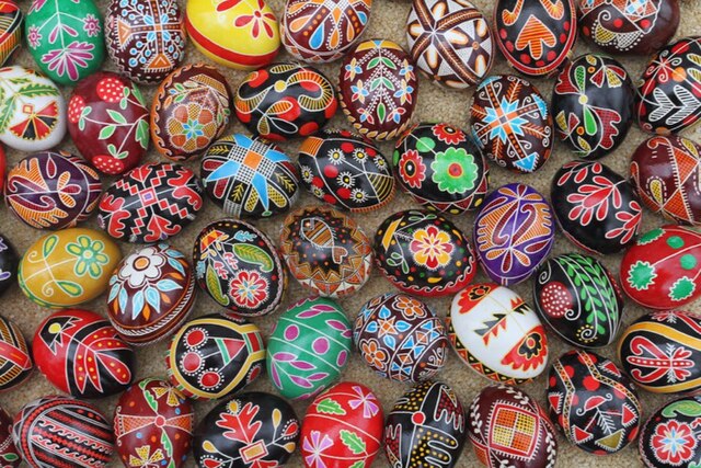Oeufs Pysanka &mdash; Photo : Lubap – CC BY-SA 4.0