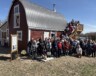 Une quarantaine de membres de la FAFA ainsi qu'une vingtaine d'aînés de Saint-Paul ont visité l'économusée La Grange. &mdash; Crédit: Virgine Dallaire