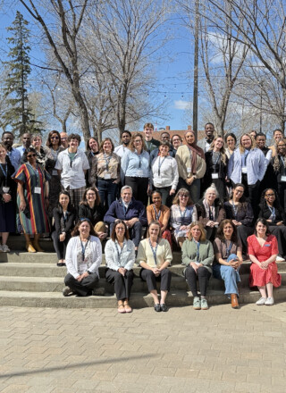 L’ensemble des participants à Edmonton.
 &mdash; Crédit : ACFA