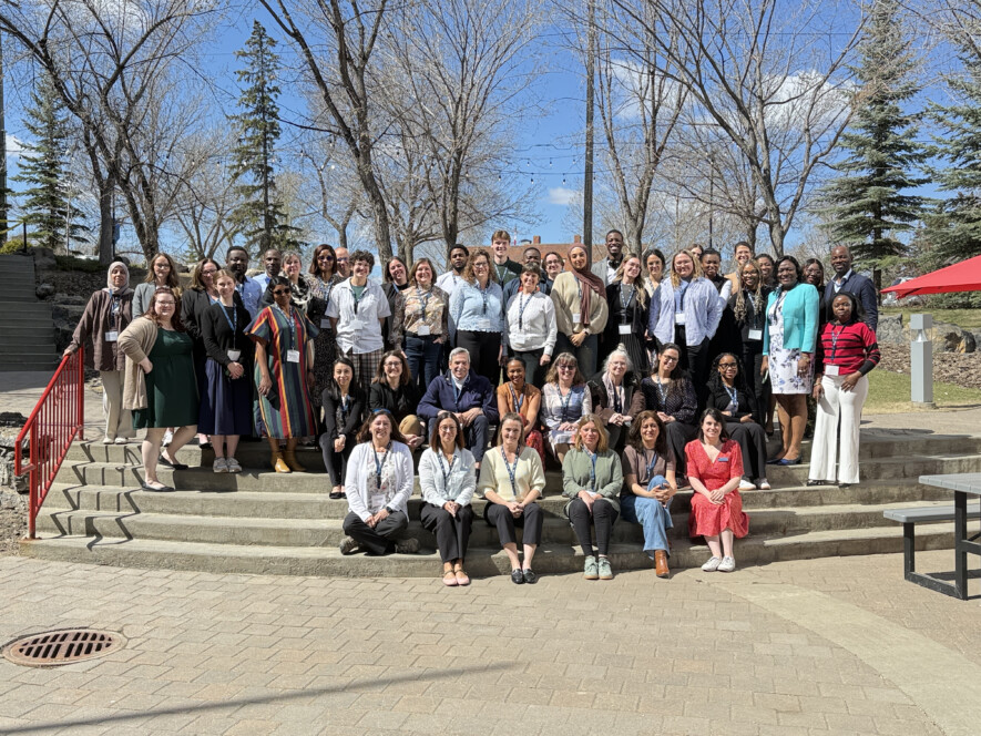L’ensemble des participants à Edmonton.
 &mdash; Crédit : ACFA