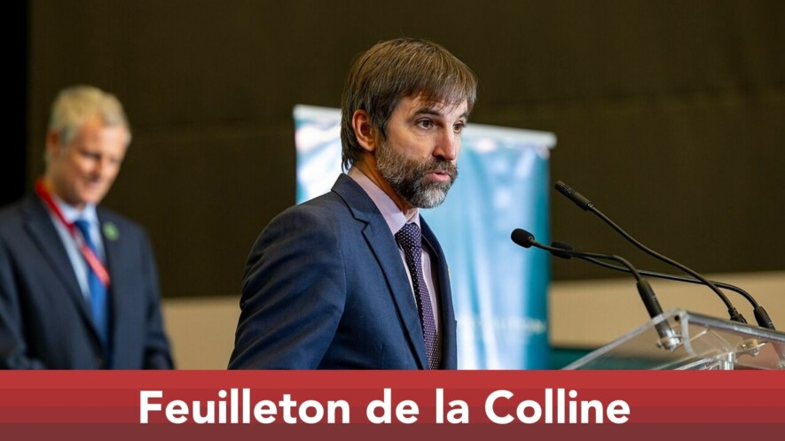 Steven Guilbeault a affirmé en Chambre qu’il ne partirait «pas loin», mais n’a pas précisé ce qu’il allait faire par la suite.
 &mdash;  Photo : UN Biodiversity – CC-BY 2.0