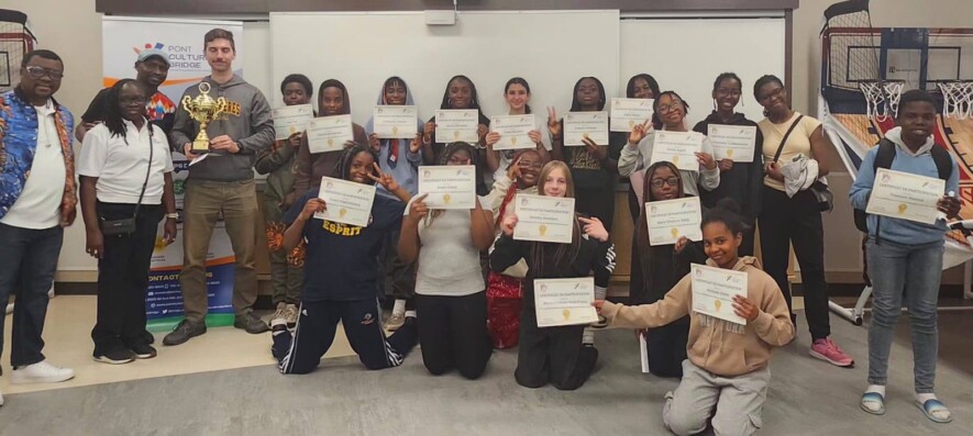  Bas de vignette : L’an dernier, ce sont des élèves de l’École Joseph-Moreau d’Edmonton, qui ont été les grands vainqueurs du concours CLCN. 
 &mdash; Crédit : gracieuseté PCB