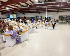 Un aperçu partiel du décor somptueux de la salle du SMP Gala. 
 &mdash; Crédit : Da-Jiang Innovations 
