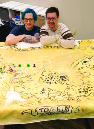 Thomas Wardell et Charlie Dilk.  &mdash; Photo : La Liberté – Marta Guerrero