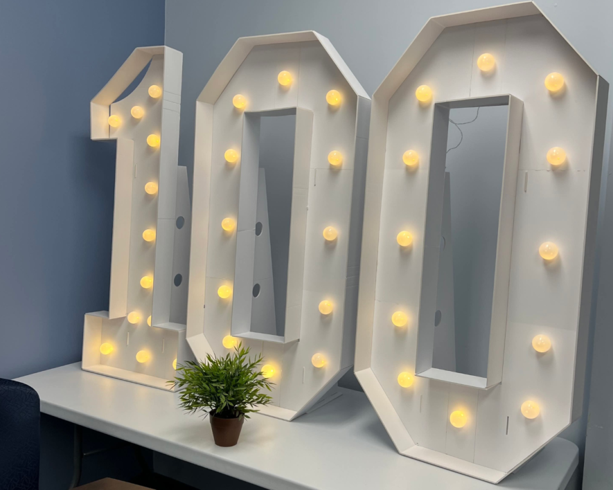 Signe 100 ans ACFA &mdash;  Crédit : ACFA