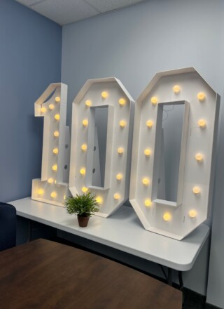 Signe 100 ans ACFA &mdash;  Crédit : ACFA