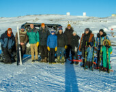 Le club de ski a fait sa rentrée le 25 janvier dernier. — Crédit : Brice Ivanovic