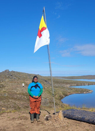 Raymonde Lonla souhaite faire une différence pour les Franco-Nunavummiut qui requièrent des soins dans le domaine de la santé et des services sociaux. — Fournie