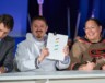 La signature de l’entente de transfert des responsabilités représente un moment fort du mandat de P.J. Akeeagok.  — Crédit : Vincent Desrosiers 