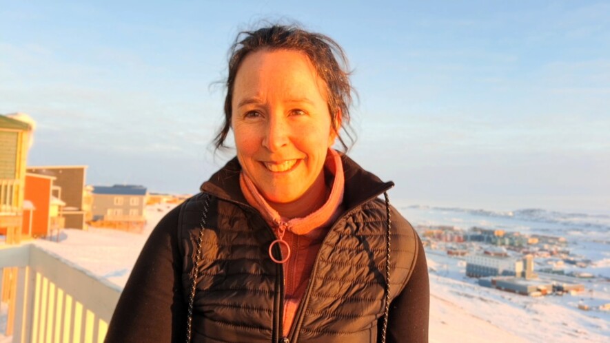 Dre Émilie Cyr, qui a résidé 10 ans à Iqaluit, a travaillé avec les enfants touchés par le TSAF et leurs familles.  — Fournie par Émilie Cyr