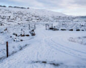 Après un automne exceptionnellement doux sur le territoire, l'hiver prend ses quartiers.  &mdash; Crédit : Brice Ivanovic
