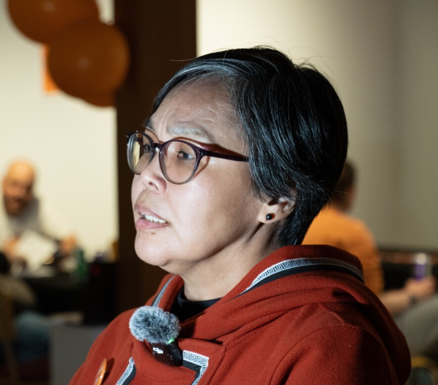 Pour la députée NPD du Nunavut Lori Idlout, L'ICFI serait en train de prendre fin sans être remplacée.  — Crédit : Brice Ivanovic – Archives