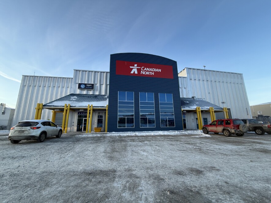 Amazon Canada affirme que le hub d’Iqaluit est en mesure de recevoir les commandes.  &mdash; Crédit : Brice Ivanovic