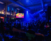 Relooké pour l’occasion, le Cadet Hall a fait salle comble à chaque événement. &mdash; Crédit : Brice Ivanovic