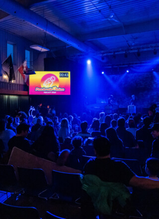 Relooké pour l’occasion, le Cadet Hall a fait salle comble à chaque événement. &mdash; Crédit : Brice Ivanovic