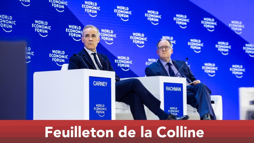 Mark Carney a prononcé un discours, considéré comme «historique» par certains commentateurs politiques, lors du Forum économique mondial de Davos, en Suisse. Il a évoqué une «rupture de l’ordre mondial», en référence aux pressions et menaces diverses de Donald Trump. &mdash; Crédit : Flickr – CC BY-NC-SA 4.0