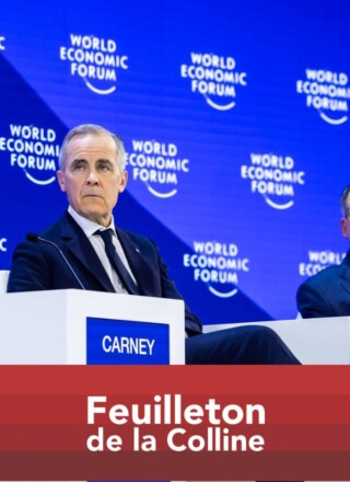 Mark Carney a prononcé un discours, considéré comme «historique» par certains commentateurs politiques, lors du Forum économique mondial de Davos, en Suisse. Il a évoqué une «rupture de l’ordre mondial», en référence aux pressions et menaces diverses de Donald Trump. &mdash; Crédit : Flickr – CC BY-NC-SA 4.0