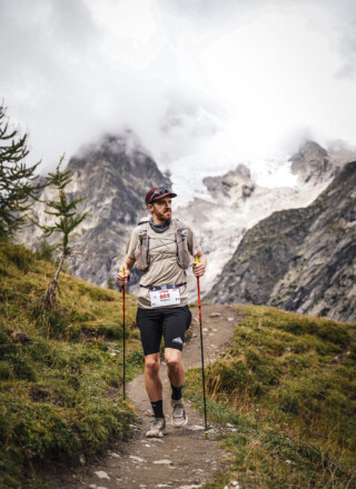 Anthony Morell s’est frotté à 7 ascensions dressées sur les 175 kilomètres de l’épreuve, dont certaines à plus de 2500 mètres d’altitude. &mdash; Fournie