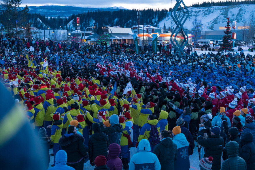 Plus de 2000 athlètes de l'Arctique sont réunis à Whitehorse du 8 au 15 mars. &mdash; Crédit : Brice Ivanovic