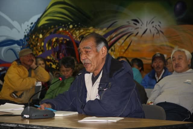Louis Tapardjuk a consacré sa vie à la défense de la langue et de la culture inuit. &mdash; Courtoisie