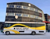 Le transport en commun fait un retour à Iqaluit après plus de 20 ans.  &mdash; Courtoisie