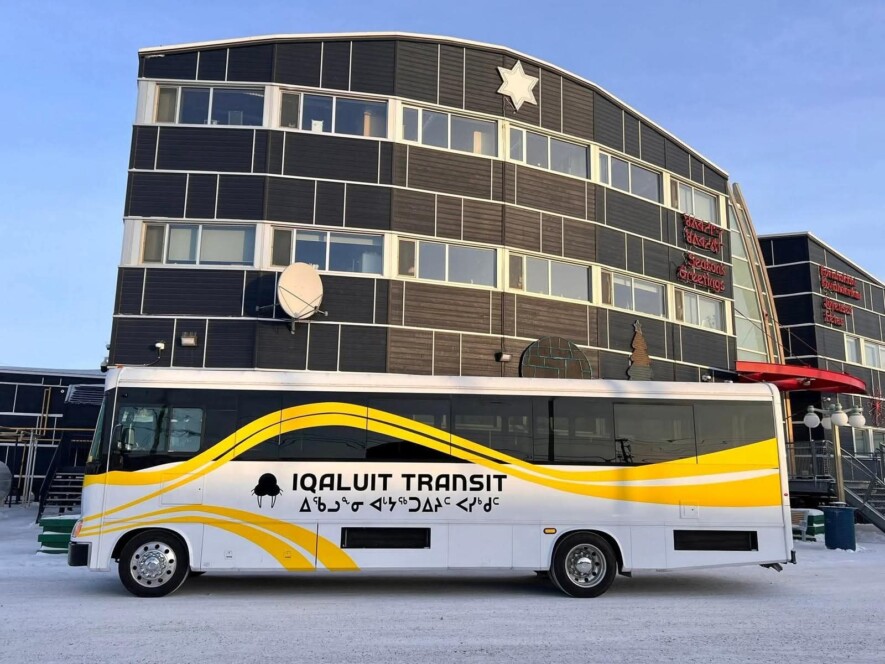 Le transport en commun fait un retour à Iqaluit après plus de 20 ans.  &mdash; Courtoisie