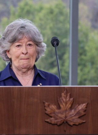 Louise Arbour a affirmé lors de sa nomination : « Nous nous devons de réaffirmer la confiance que nous avons les uns envers les autres ».  &mdash; Crédit : Inès Lombardo – Francopresse