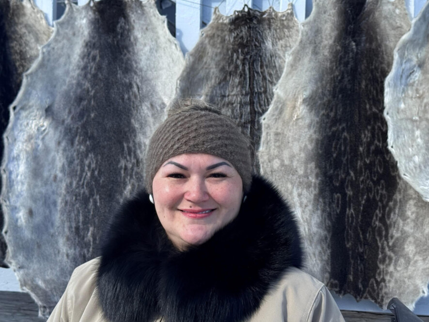 Originaire de Whale Cove, Gloria Uluqsi a été élue à la tête de Nunavut Tunngavik Incorporated avec 19,6 % des voix le 27 mai dernier. &mdash; Fournie